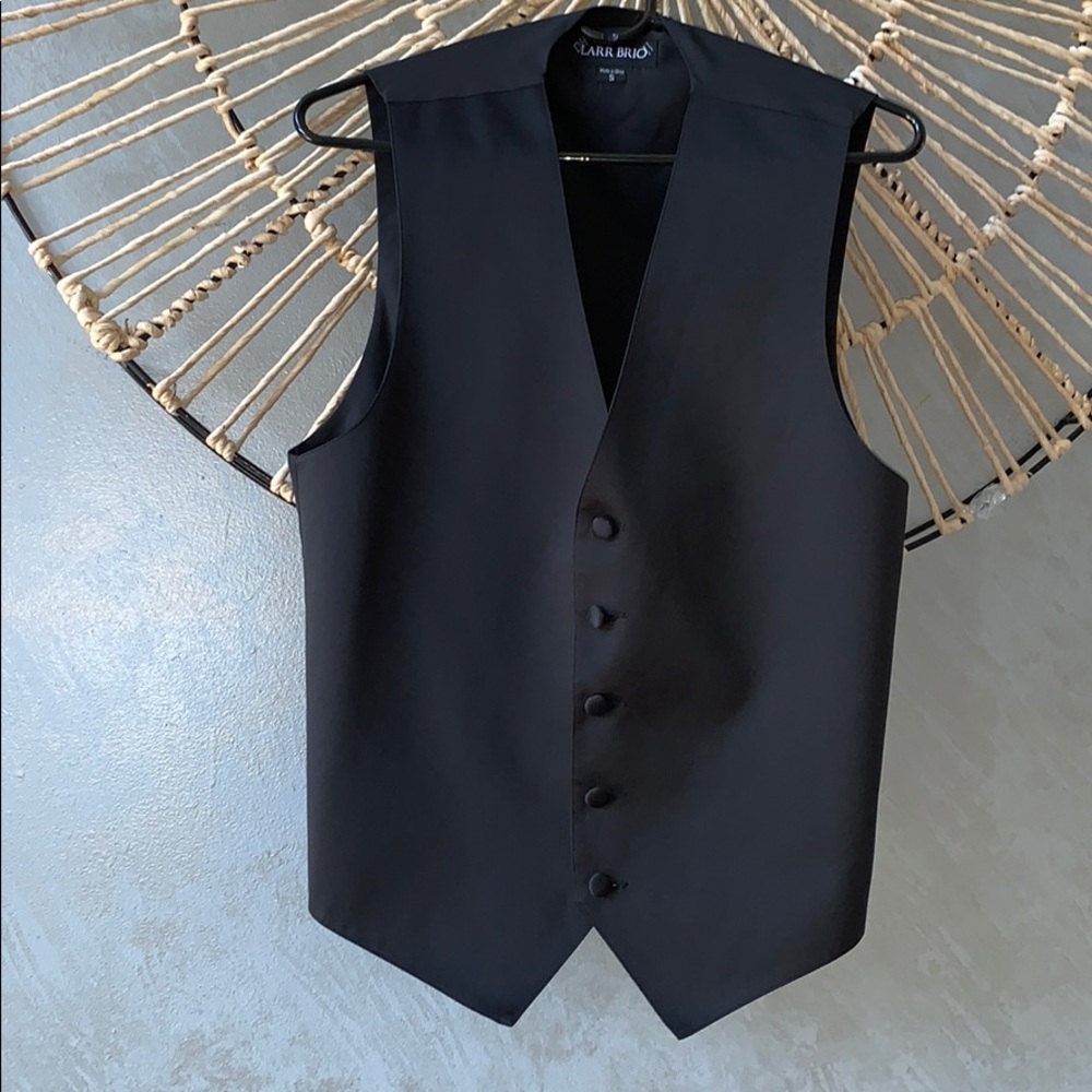 ✓Larr Brio formal vest small black
